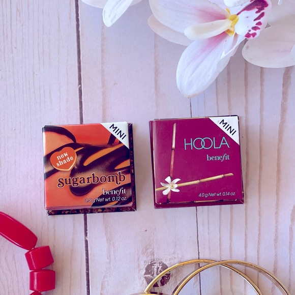 Mini Benefit “Sugarbomb” Blush & “Hoola” Bronzer - Picture 2 of 12